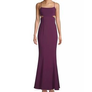 Likely Tamarelli Sleeveless Cut Out Maxi Dress Purple